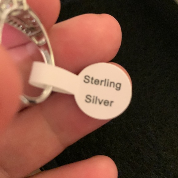 New .Sterling Silver 925 CZ ring . - Picture 7 of 7